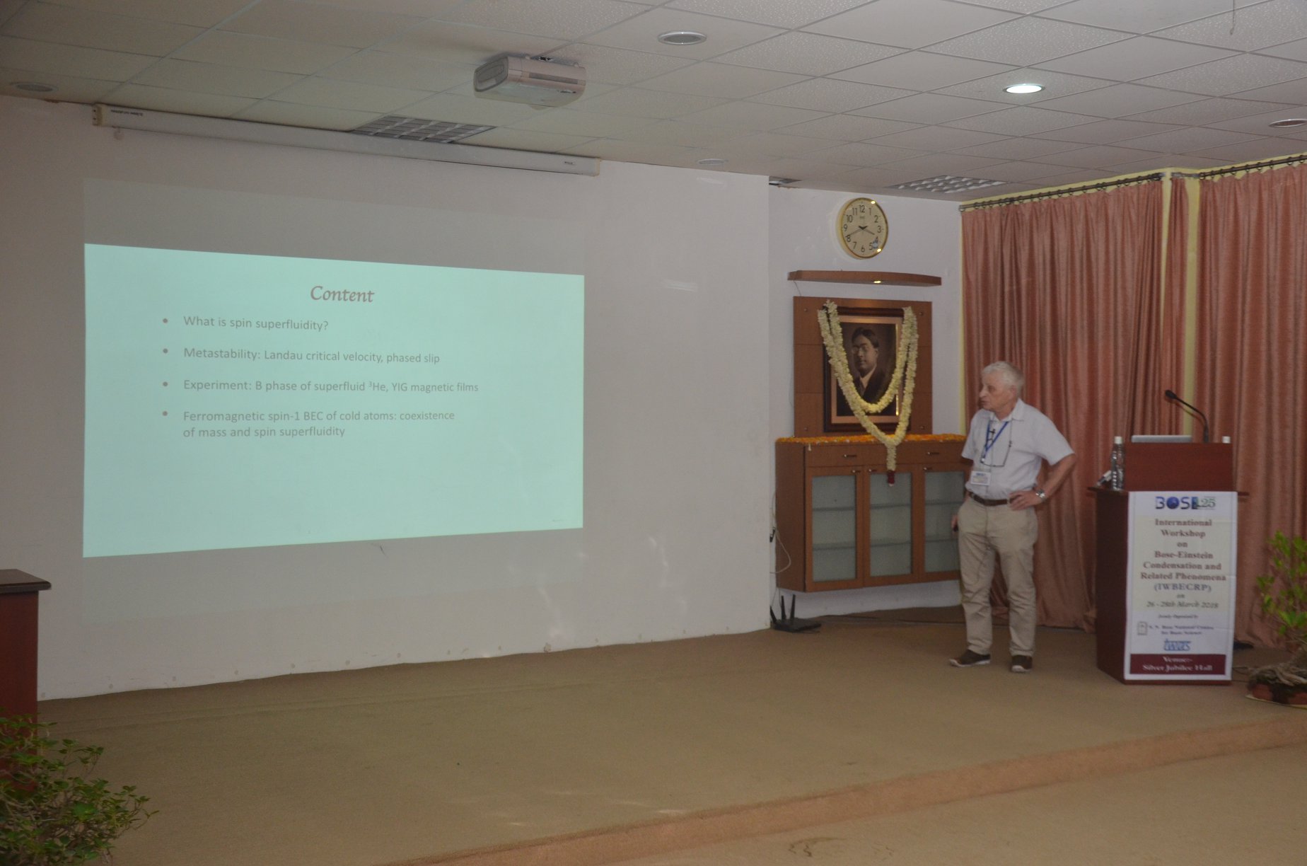 International Workshop on Bose-Einstein Condensation and related phenomena (IWBECRP)