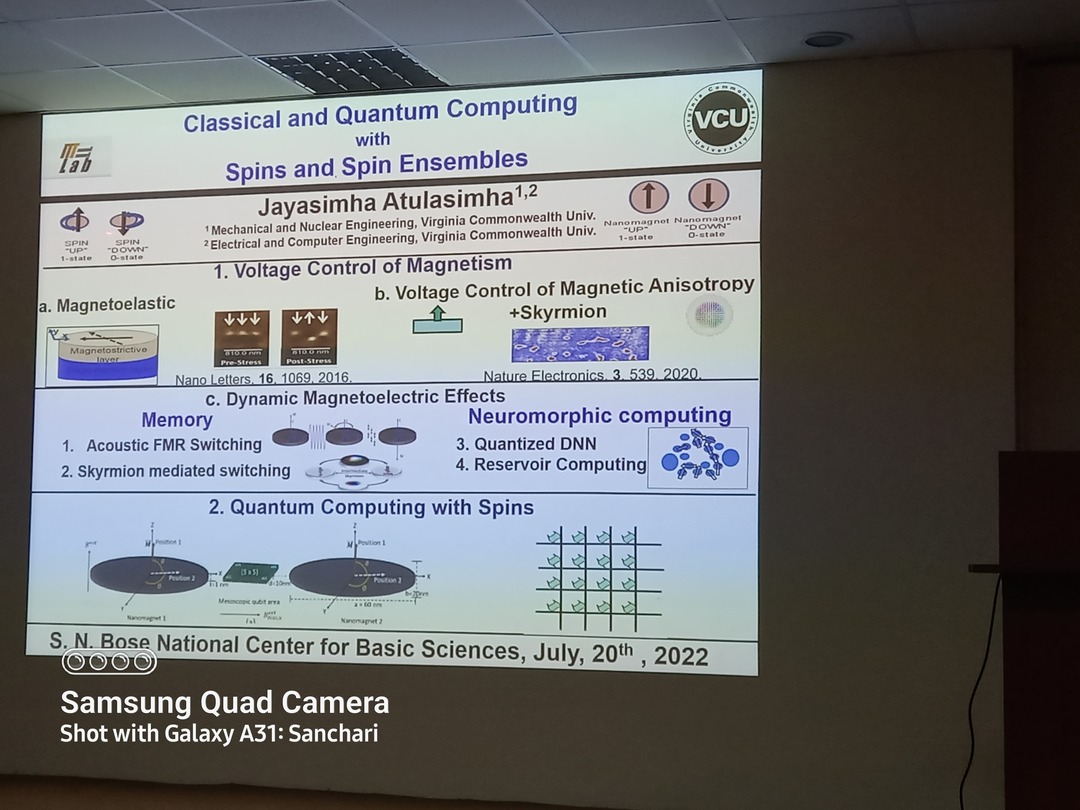 Institute Colloquium, on 20-07-2022