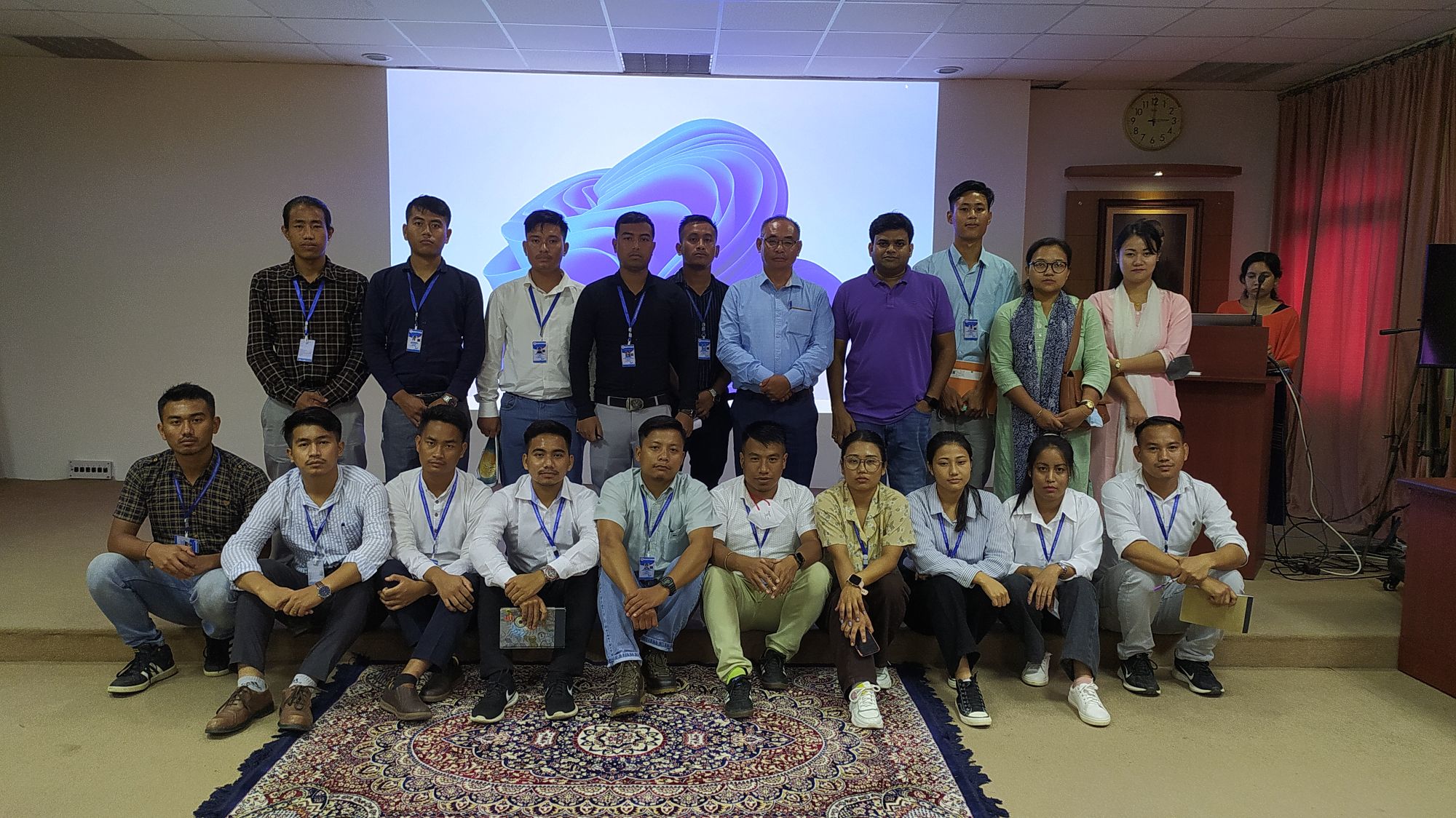 Academic Visit the students and teachers of Department of Electronics, Dhanmanjuri College of Science,Dhanamanjuri University, Manipur