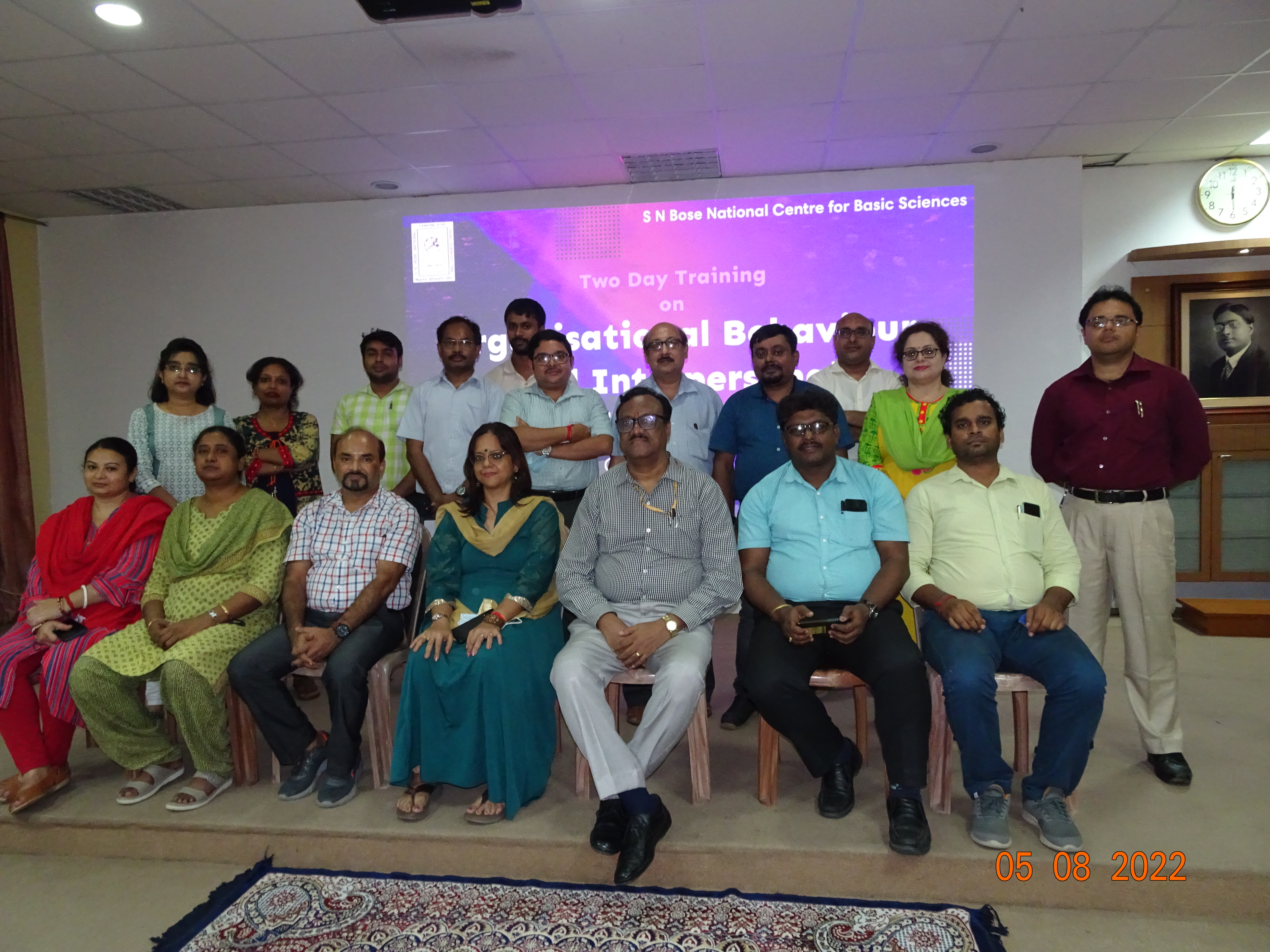 A training programme on Organisational Behaviour and Interpersonal Effectiveness by Institute of Secretariat Training & Management (ISTM), New Delhi  