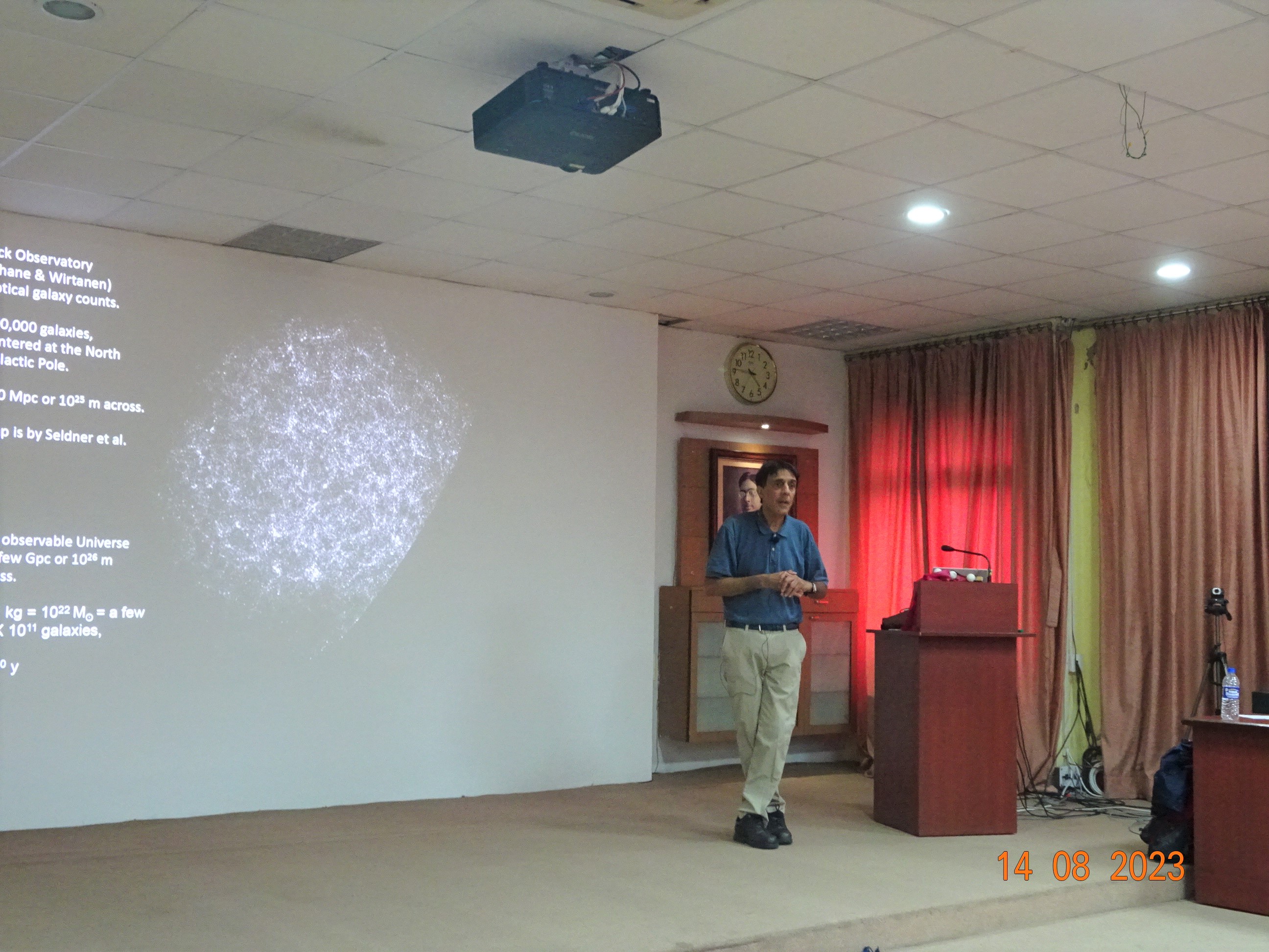 Institute Seminar by Prof. Bharat Ratra