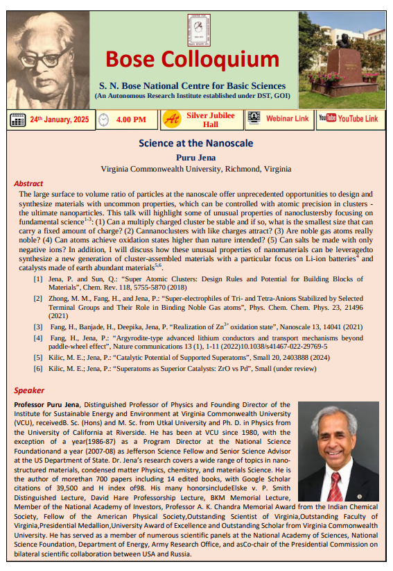 S. N. Bose National Centre for Basic Sciences