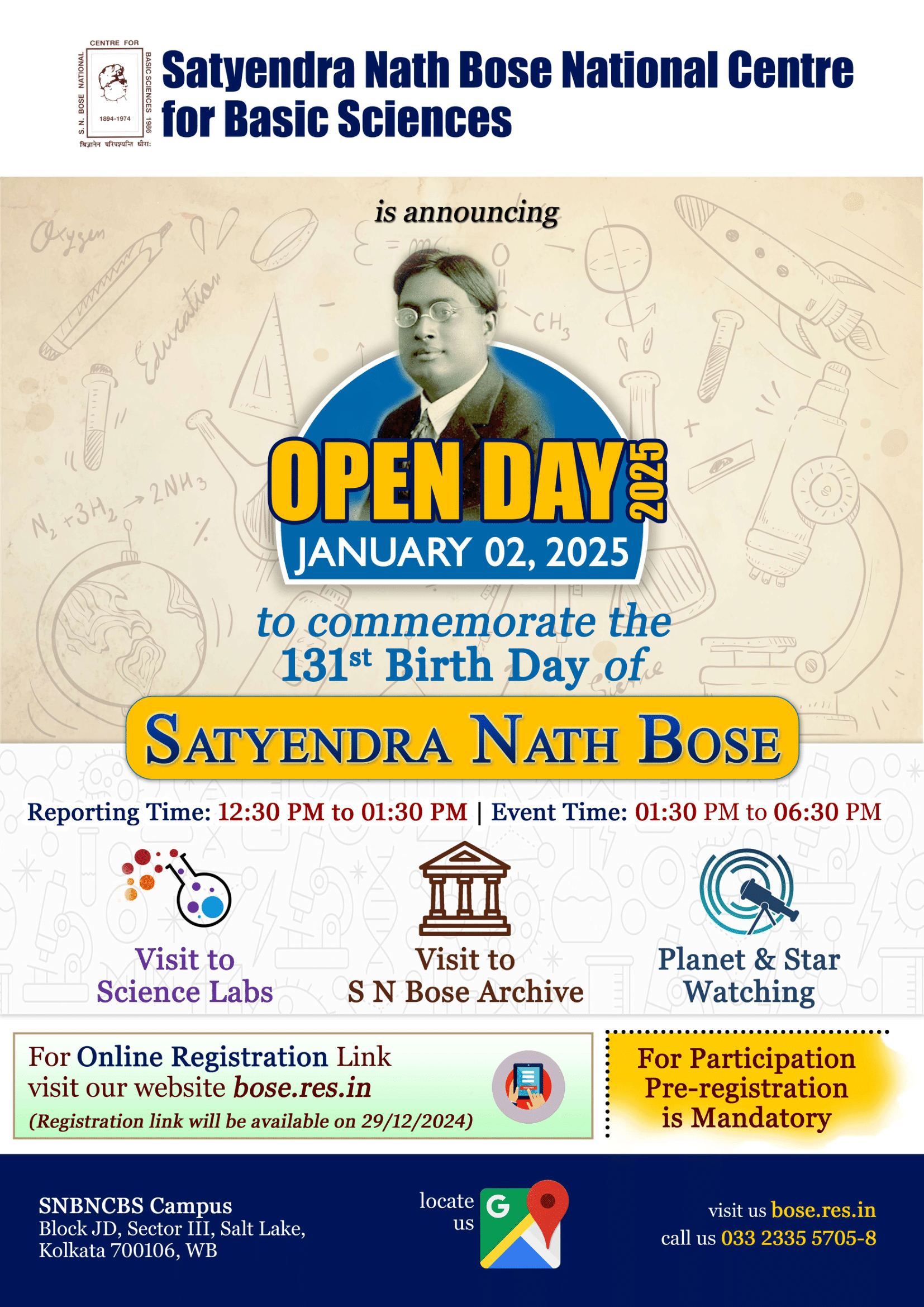 S. N. Bose National Centre for Basic Sciences